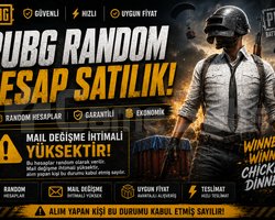 PUBG RANDOM HESAP | KALİTELİ HESAP STOKLARI