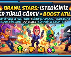 BRAWL STARS HER TURLU BOOST ATILIR