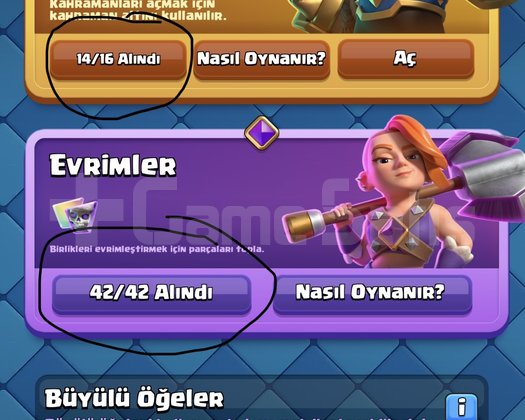 Maksimum seviyeye yakın hesap