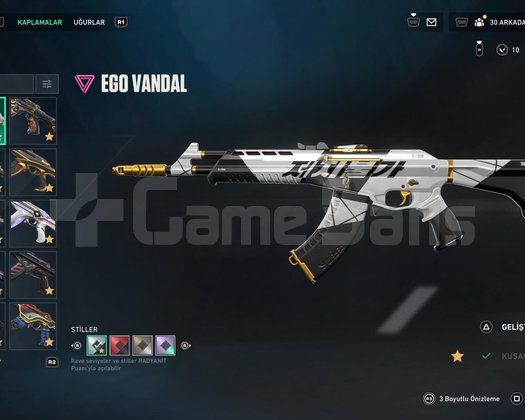 Valorant 45 k yatırımlı ömürlük hesap