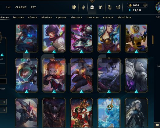 277 LVL + 125 KOSTÜM + 1.058 RP + BRONZ 1 + MAİL!