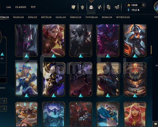 277 LVL + 125 KOSTÜM + 1.058 RP + BRONZ 1 + MAİL!