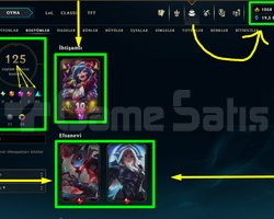 277 LVL + 125 KOSTÜM + 1.058 RP + BRONZ 1 + MAİL!
