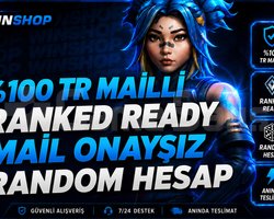 TR + RANKED HAZIR +MAİL ONAYSIZ + HIZLI VE UYGUN