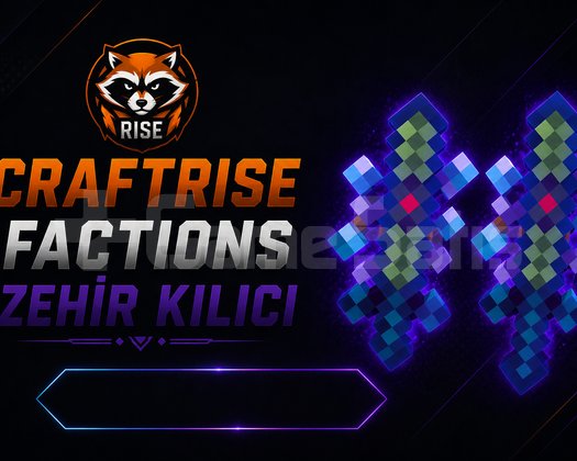 Craftrise Factions Zehir Kılıcı 2 adet