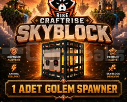 Craftrise Skyblock 1x Golem Ucuz