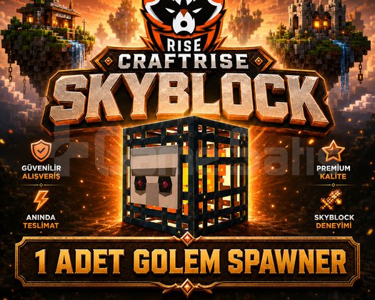 Craftrise Skyblock 1x Golem Ucuz