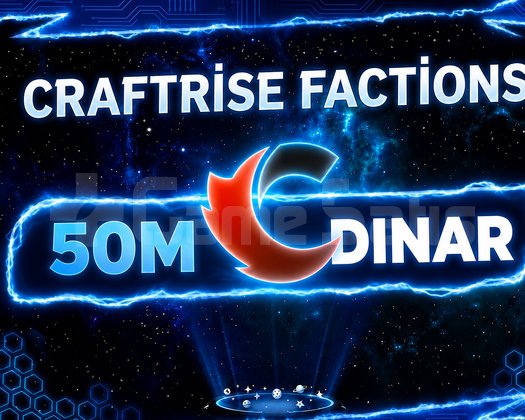 Craftrise Factions 50M Dinar