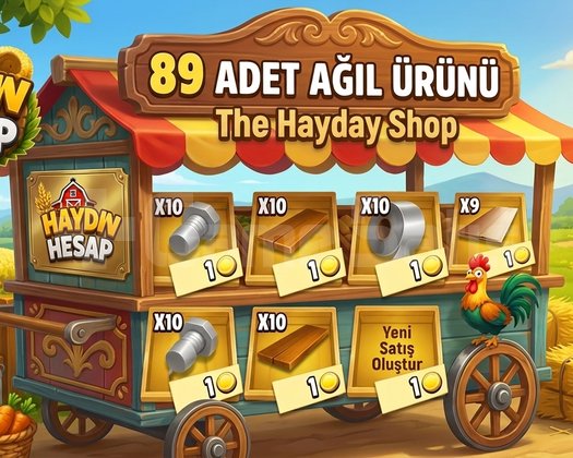 89 adet ağıl yükseltme malzemesi+hediyeli