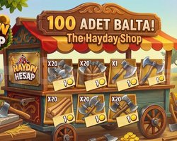 100 adet balta