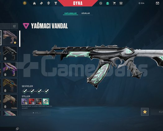 İyon karambit seri tetik sheriff ve 3 vandallı hsp