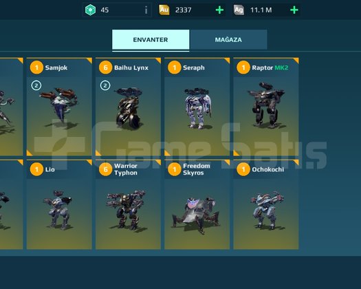 En iyi War robots oyunu hesaplarından ucuza gider