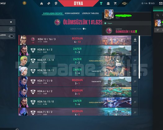 BOL KOSTÜMLÜ LoL HESABI+ IMMORTAL 1 VALORANT ACC!