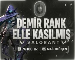 TR DEMİR RANK-MAİL DEĞİŞEN-SORUNSUZ-DÜŞÜK ELO