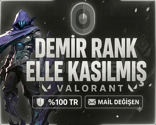 TR DEMİR RANK-MAİL DEĞİŞEN-SORUNSUZ-DÜŞÜK ELO