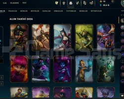 Fizz main TR hesap PAZARLIK YAPILIR!!!!