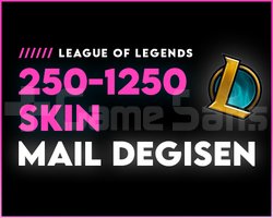 VIP | 250-1250 SKIN | MAİL DEĞİŞEN RANDOM