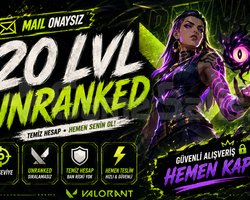 İLK MAİL SİZDE! UNRANKED TR | HIZLI TESLİMAT