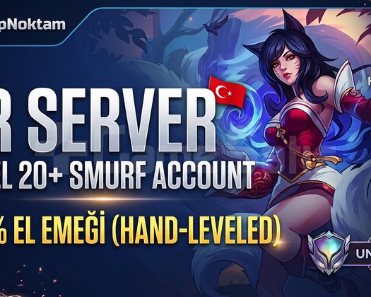 TR | Level 20-29 Smurf Hesap | Hızlı Teslimat