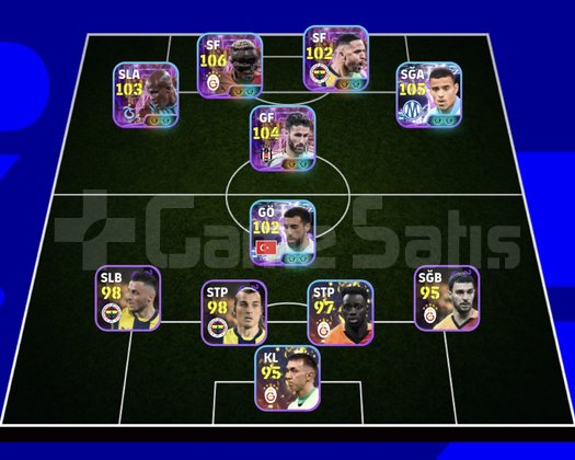 KG 3227 3 BOMBACI+OSİMHEN+RAFA+GREENWOOD+KOLLER