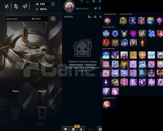 EUW BOL MYTHIC SKINLI FULL HERO 383 SKIN 2013 REG