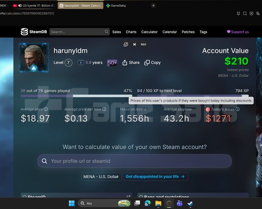 5 SENELİK HİKAYELİ OYUN AĞIRLIKLI STEAM HESABI