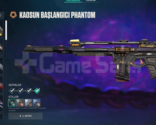 9 VANDAL 4 PHANTOM 2 BIÇ DOLU HESAP