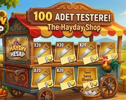 100 adet testere