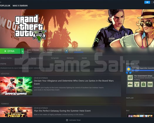Gta V Olan Steam Hesabı