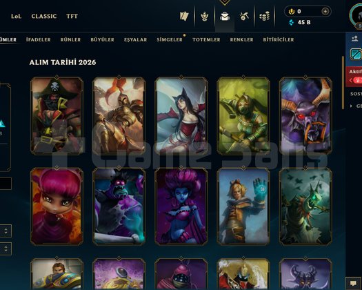 TR GOLD 1 45k MÖ 45 SKİN