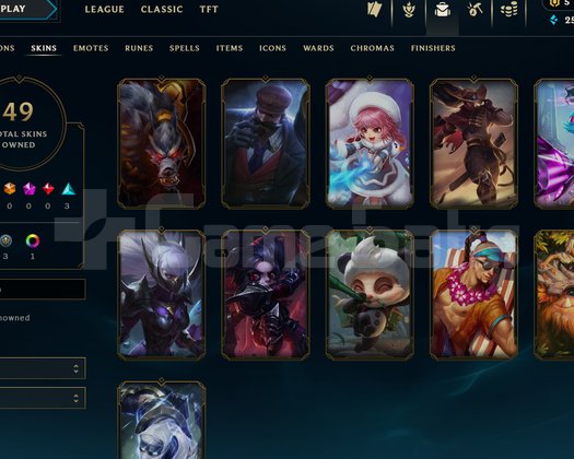 TR plat 2 7 win 1 lose 87 wr skinli hesap