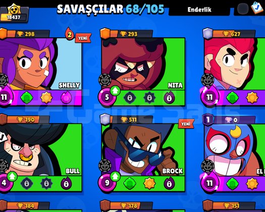 Brawl Stars Hesap kelepir satılık acil Hesap.
