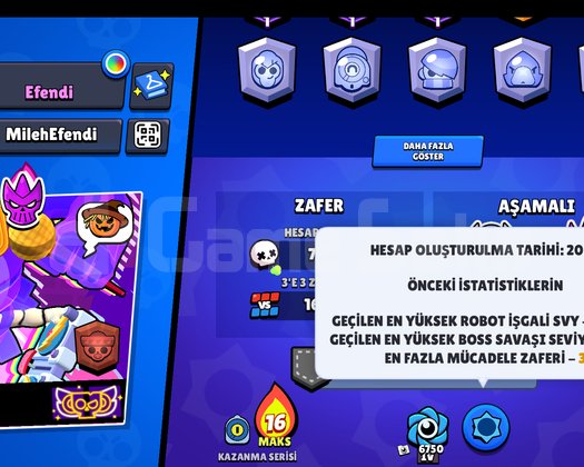 Brawl Stars Hesap kelepir satılık acil Hesap.
