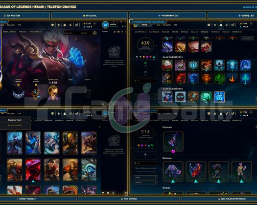 EUW | 2700 RP | SEZON 1 | 325 KOSTÜM | TEL ONAYSIZ
