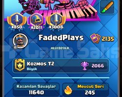 2135 LEVEL 16800 TAŞ 10 YIL ROZET NADİR EMOJİLER