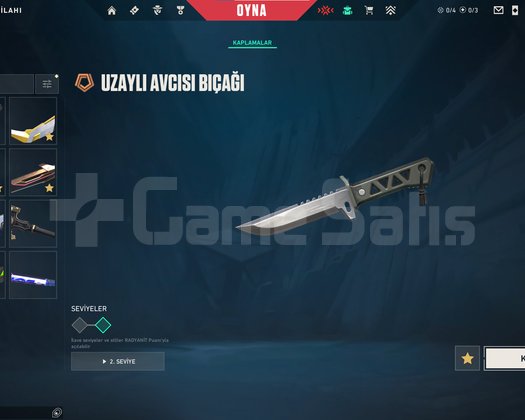Champions 2024 Kılıc RGX İyon Karambit Uzaylı Avcı
