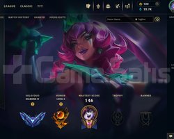 TR Diamond 4 destek main 65 skin hesap