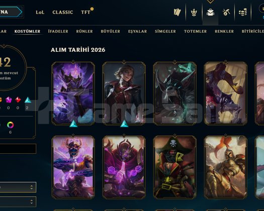 1380 RPli 62WR Dia Elo lobi Plat2 37lvl hesap
