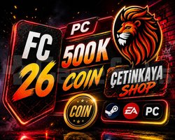 FC 26 500 K PC COİNS İNDİRİMLİ FİYATLAR