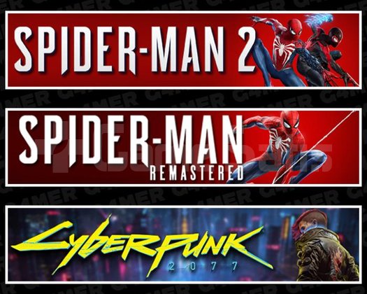 Spider-Man 2 +Remastered +Cyberpunk 2077