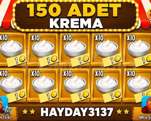 150 ADET KREMA