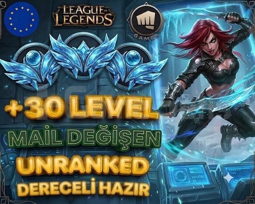 Euw Unranked+ Mail Değişen + Dereceli hazir