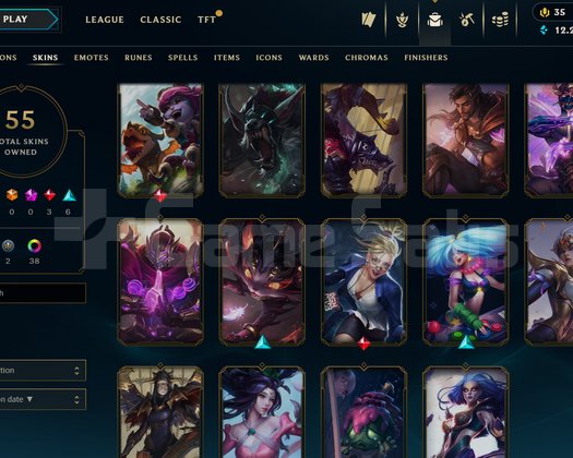 TR Diamond 4 destek main 55 skin hesap