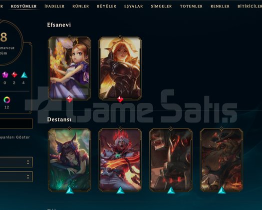 74 Level Euw Emerald 3 +80 champ 5 Takdir seviyesi