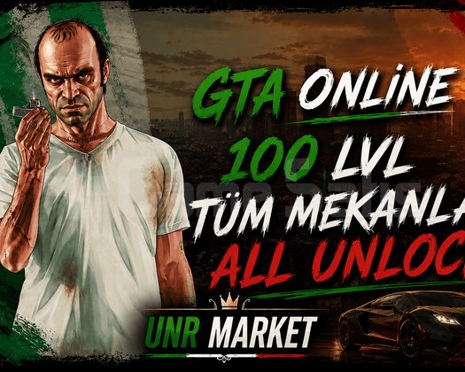 100 LEVEL+ALL UNLOCK+TÜMMEKANLAR +20 LEVEL HEDİYE