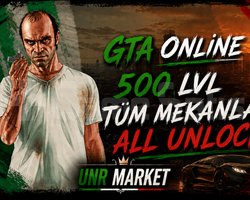 500 LEVEL+ALL UNLOCK+TÜMMEKANLAR +20 LEVEL HEDİYE