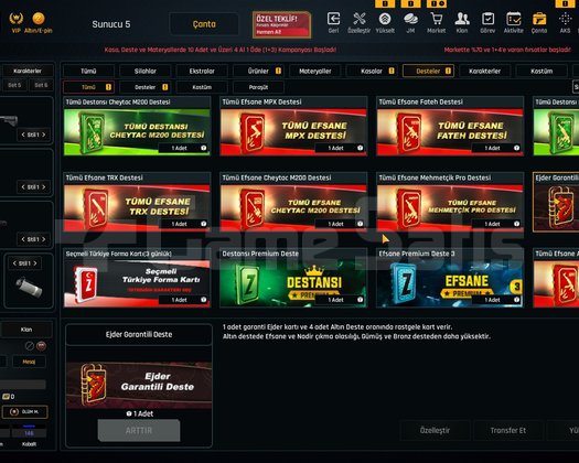 39K Materyalli 51 Seviye Zula Hesabı