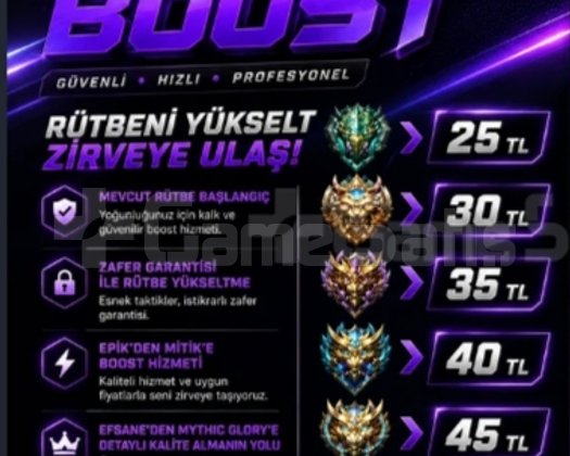 Mlbb boost hızlı ve güvenilir