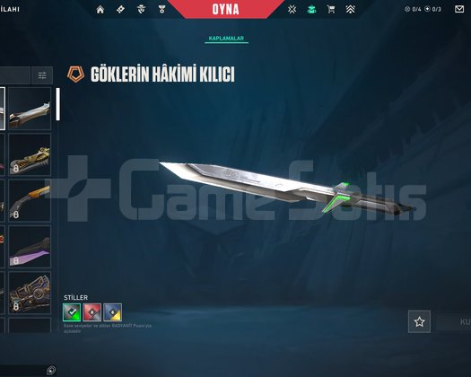 35 Seviye Gold3 2 adet Savaş Bileti Bıçağı full