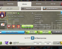 24 SEVİYE 500 WİN KRİSTAL 1 CLAN
